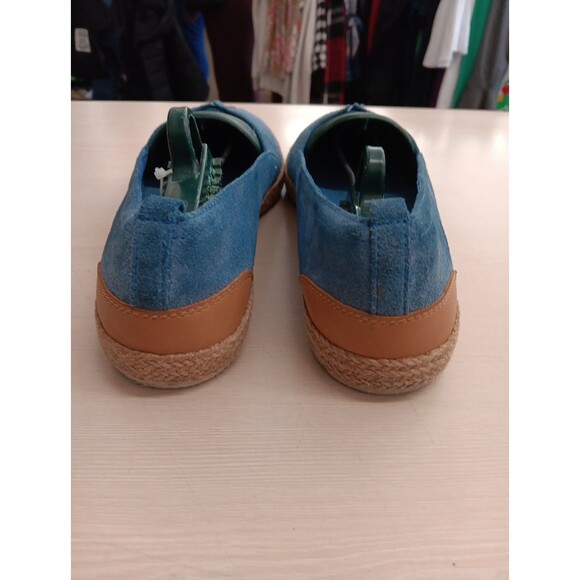 TIMBERLAND Earthkeepers Espadrilles Women 9.5 Blue Suede Flats Slip On - Picture 3 of 8